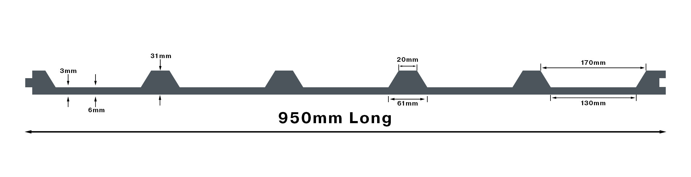 TrimDeck Infill Strips